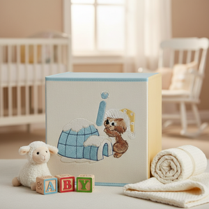 Fuzzy Koala Bear Letter I