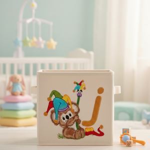 Fuzzy Koala Bear Letter J