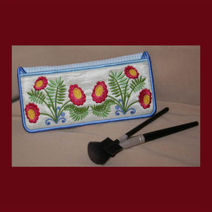 Fantasy Floral Cosmetic Bag