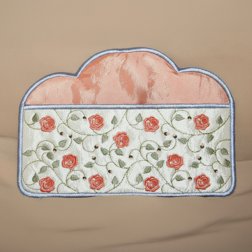 French Rose Cosmetic Bag