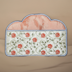 French Rose Cosmetic Bag