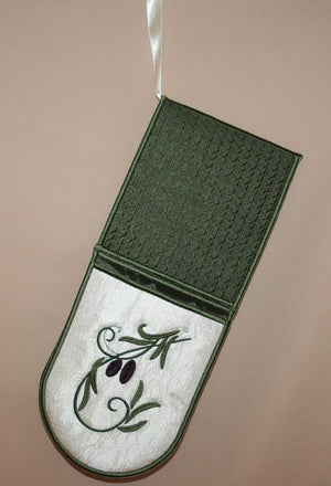 Olive BBQ Mitts