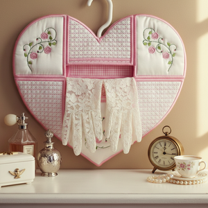 Heart Peg Bag