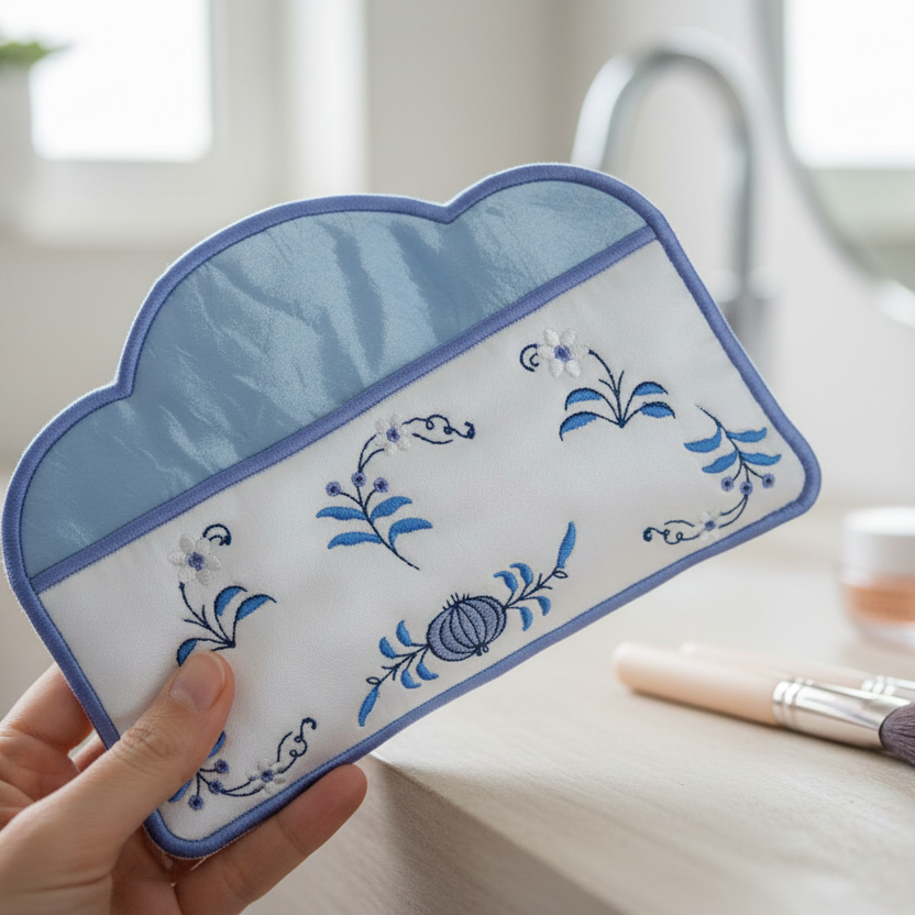 Blue Onion Cosmetic Bag