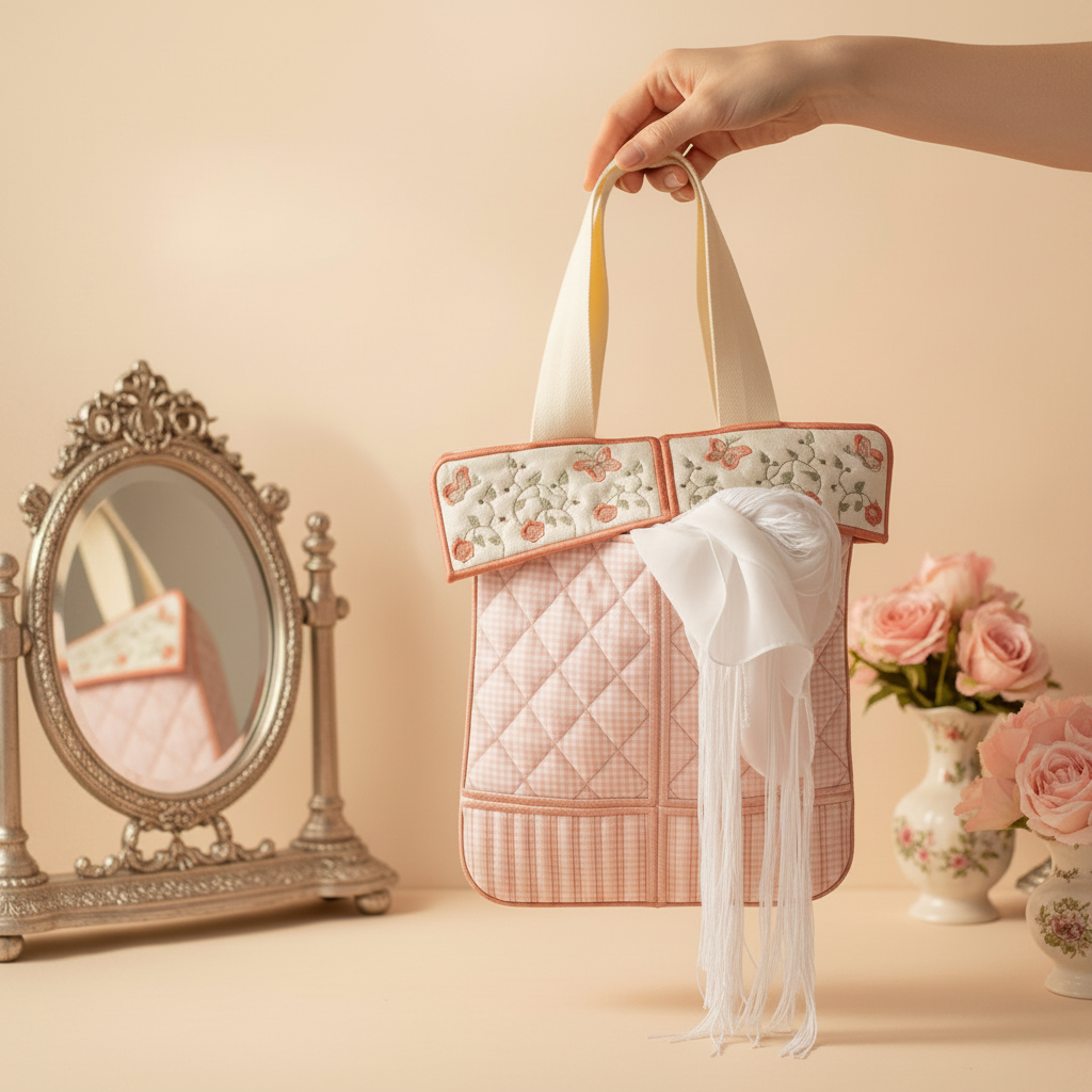 French Rose Eau de Toilette Bag