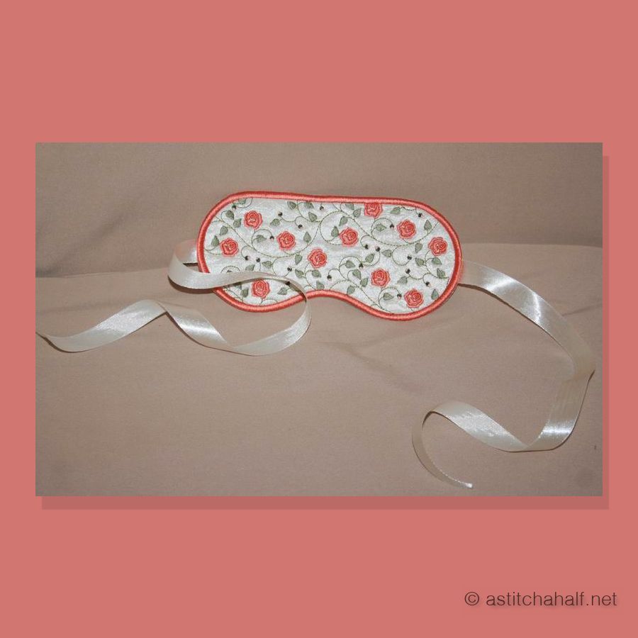 French Rose Eye Mask