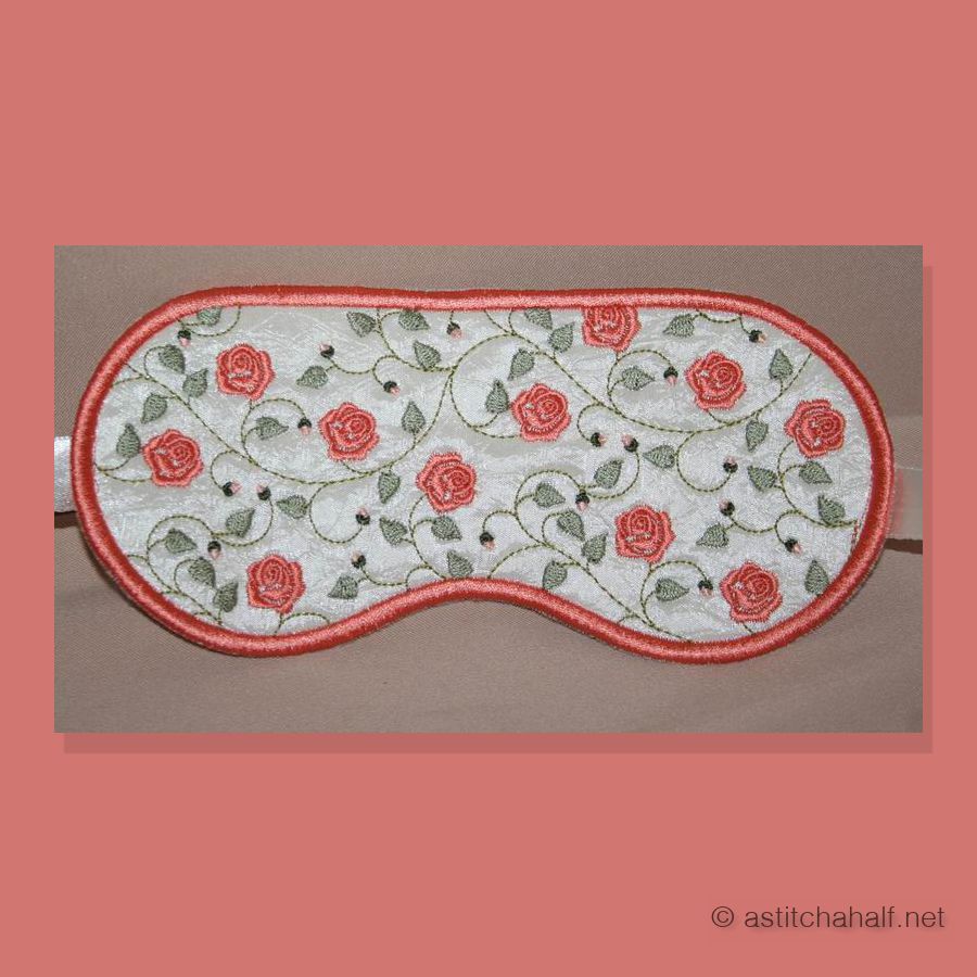 French Rose Eye Mask