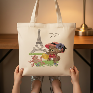 Fuzzy Koala Bear Olivia in Paris
