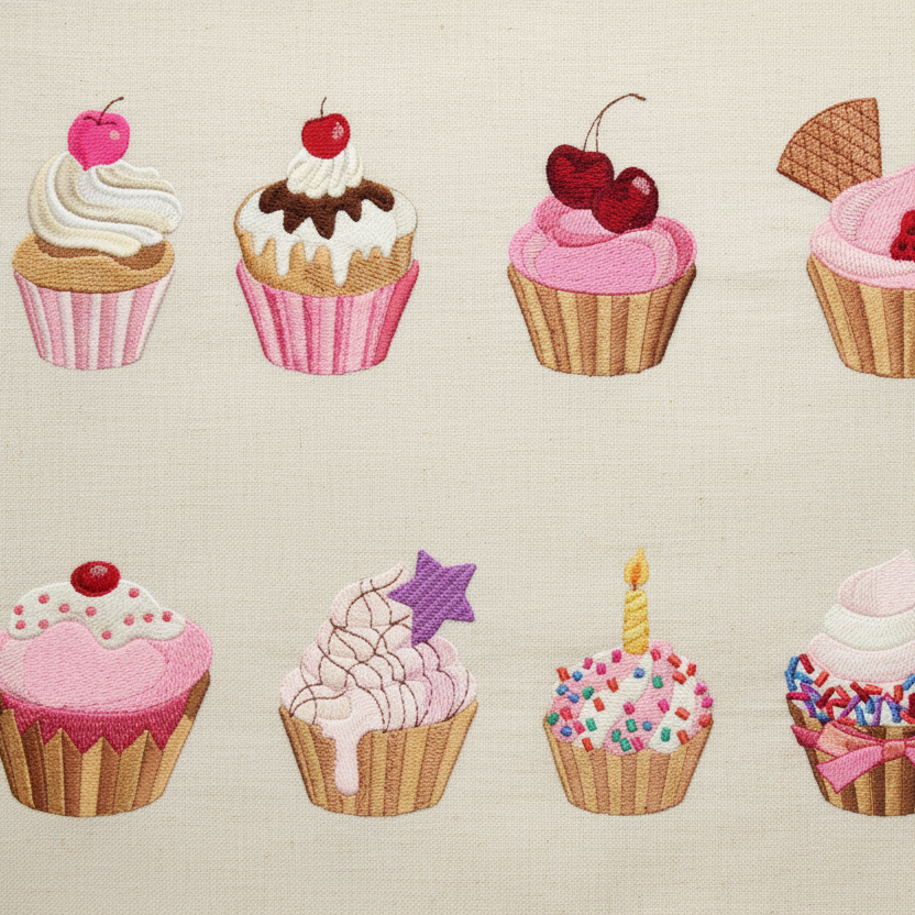 Cutie Pie Cupcakes Bundle