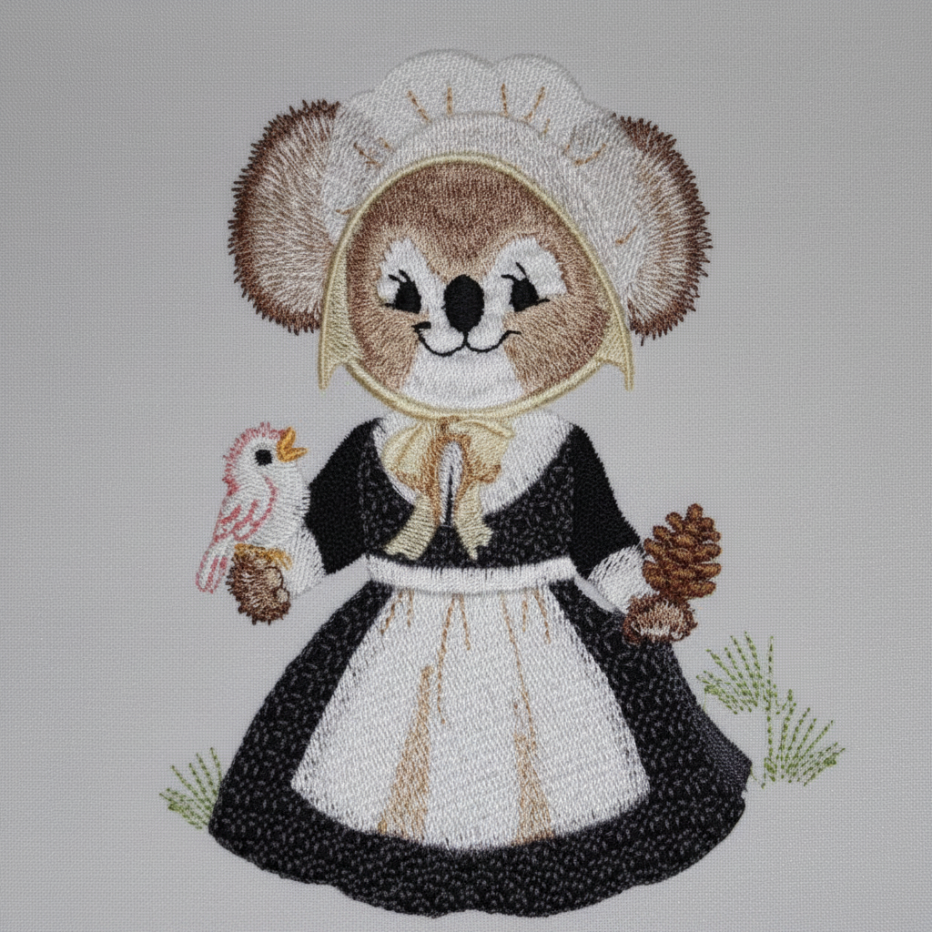 Fuzzy Koala Bear Martha