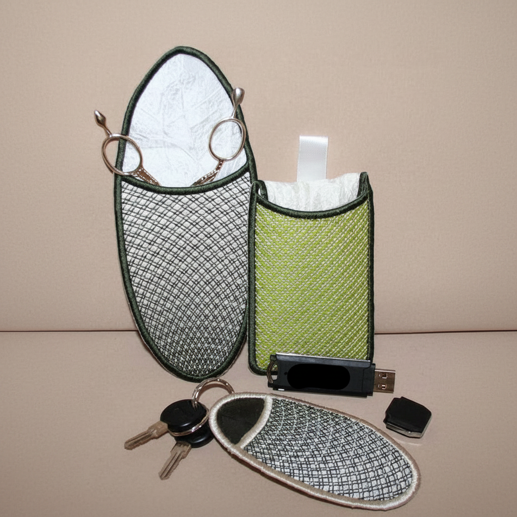Carry All Key Tag Olive