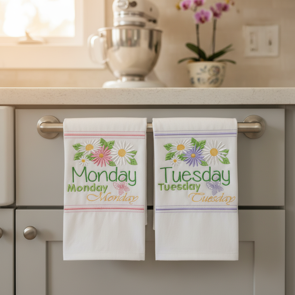 Gorgeous Gerbera Days of the Week Bundle