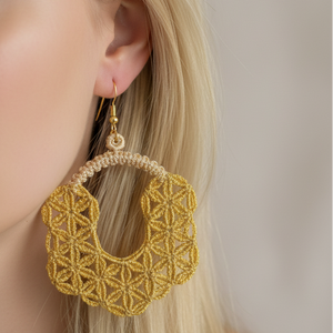 Moroccan Freestanding Lace Earrings