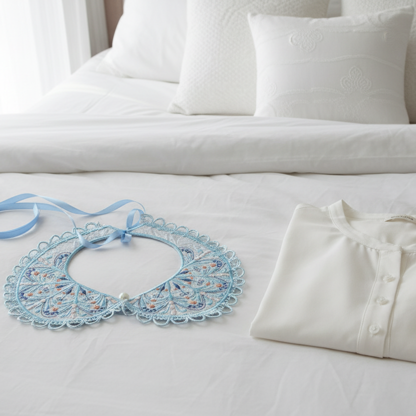 Snow Song Peter Pan Collar