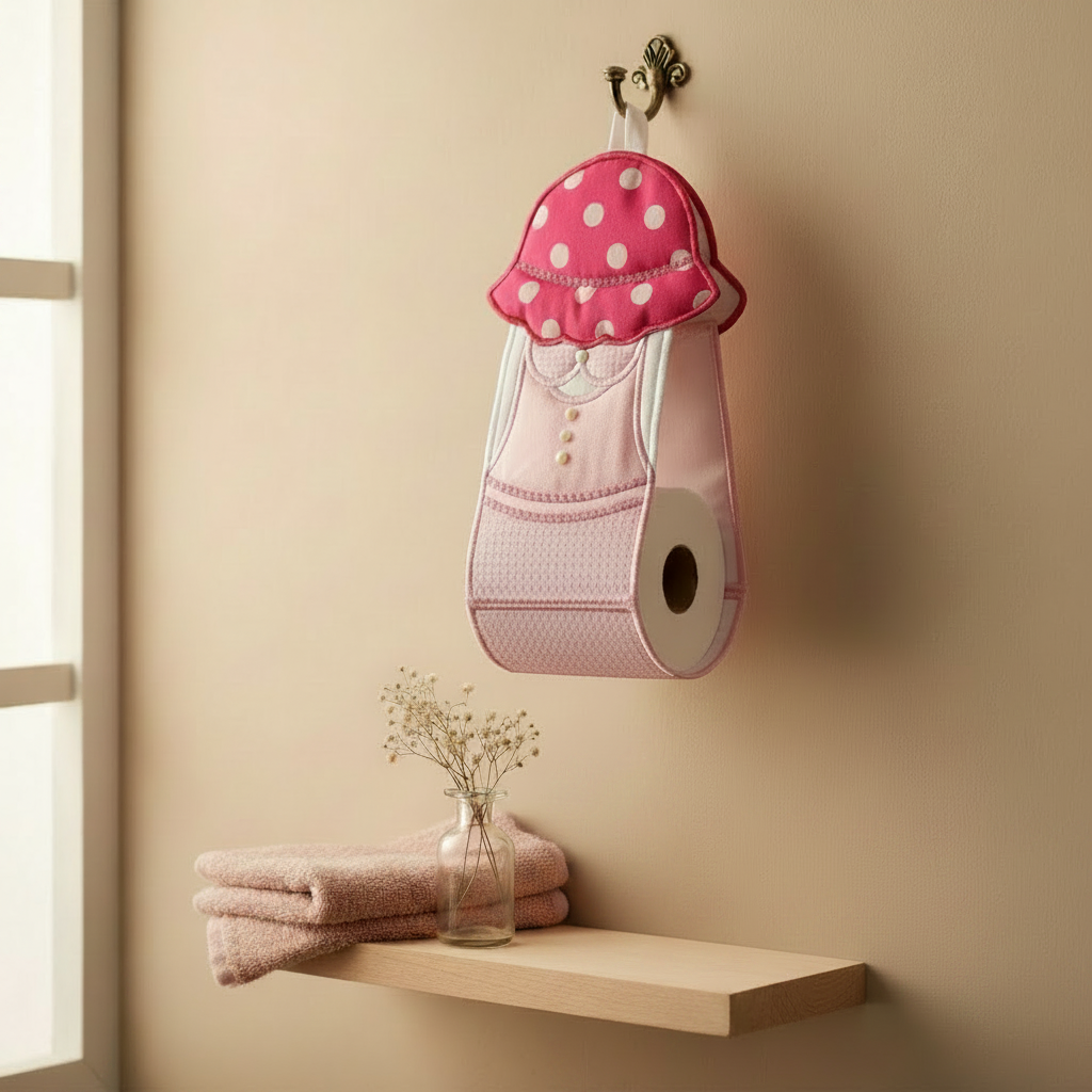 Sunbonnet Sue Bathroom Tissue Holder