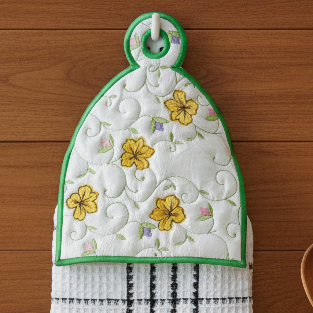 Hibiscus Towel Toppers