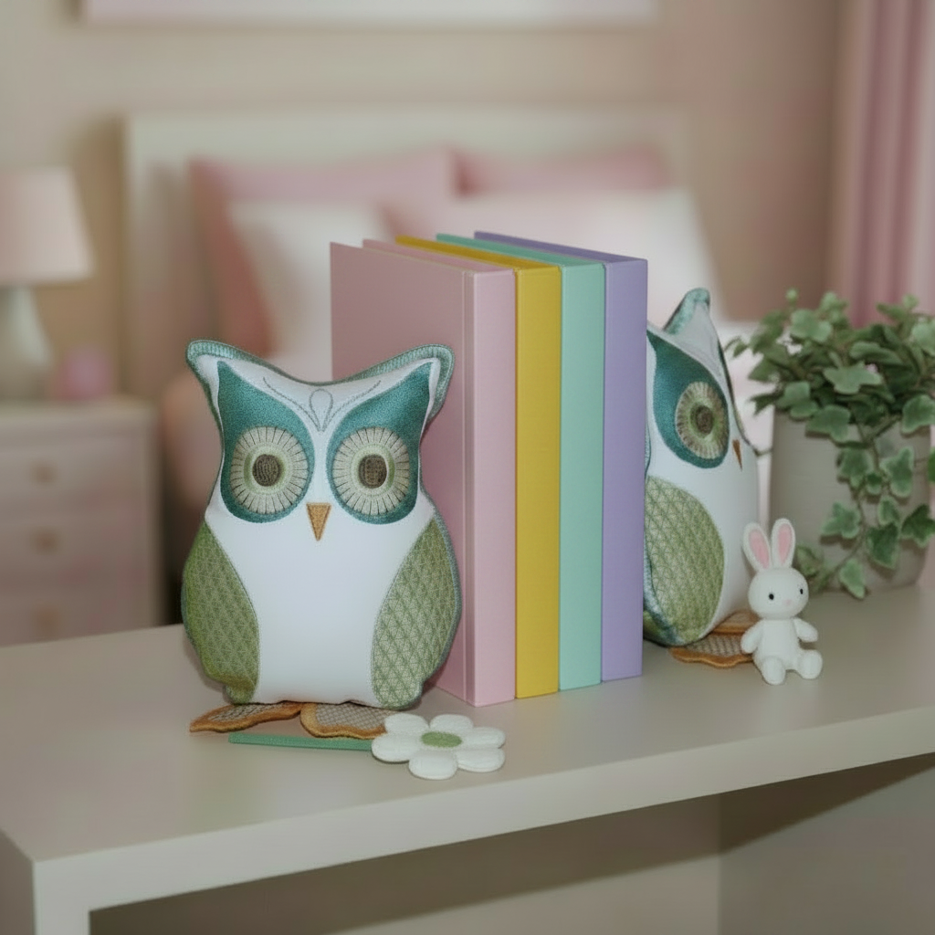 Twit Twoo Owl Bookend