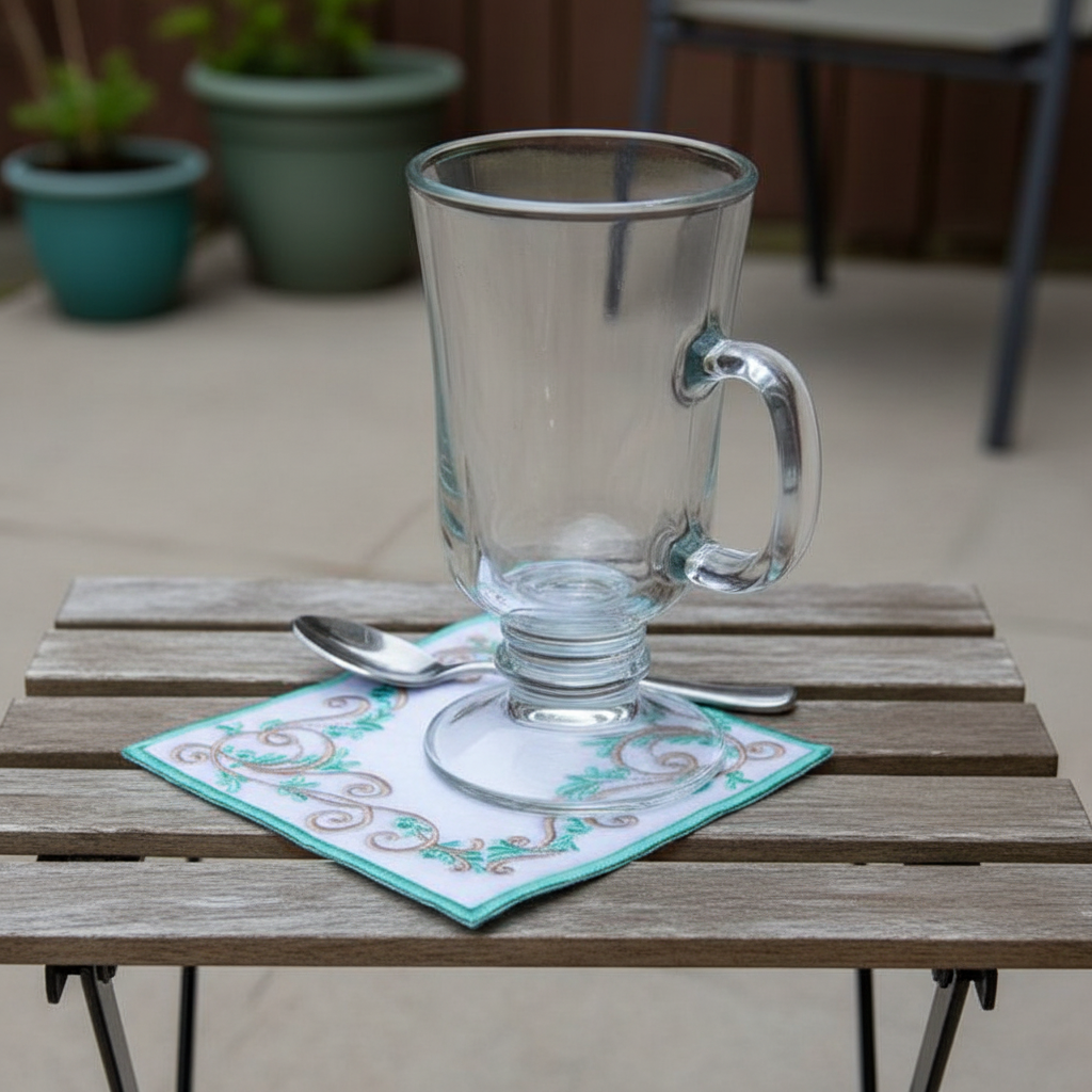 Vintage Mint Mug Rug Bundle