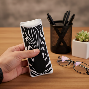 Zebra Eyeglass Cases