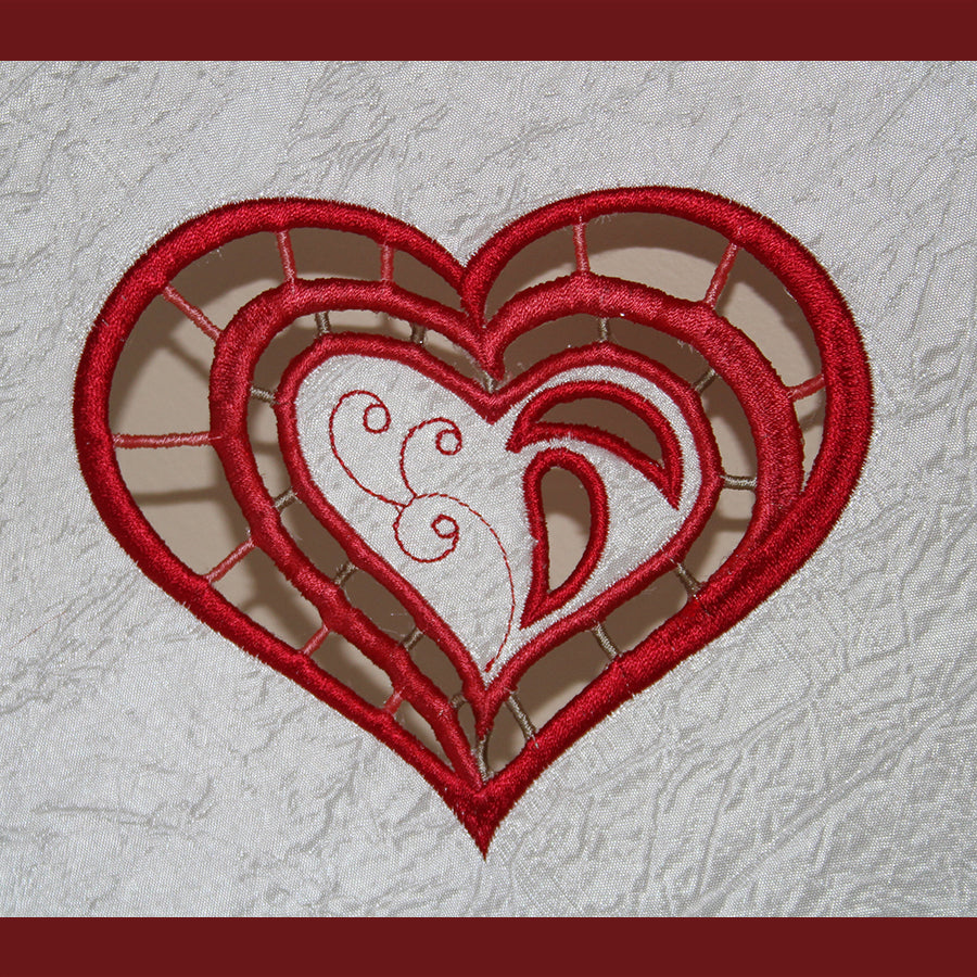Cutwork Heart 02