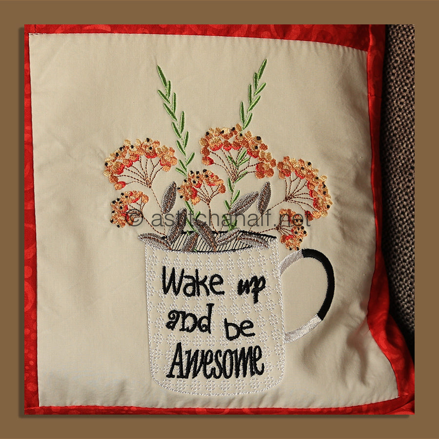 Wake Up Coffee Mug Combo