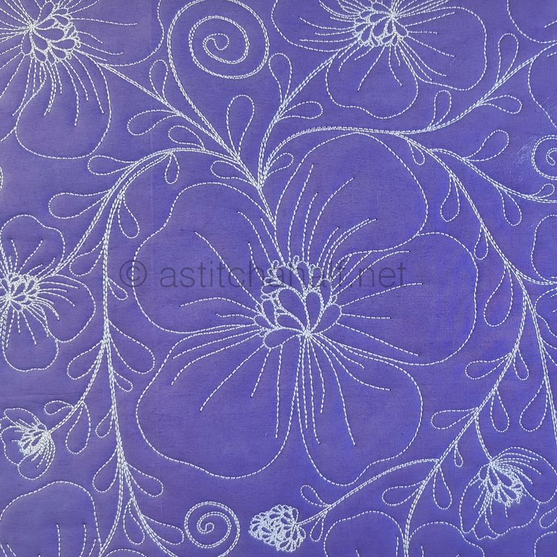 Always Blooming Seamless Quilt Combo - aStitch aHalf