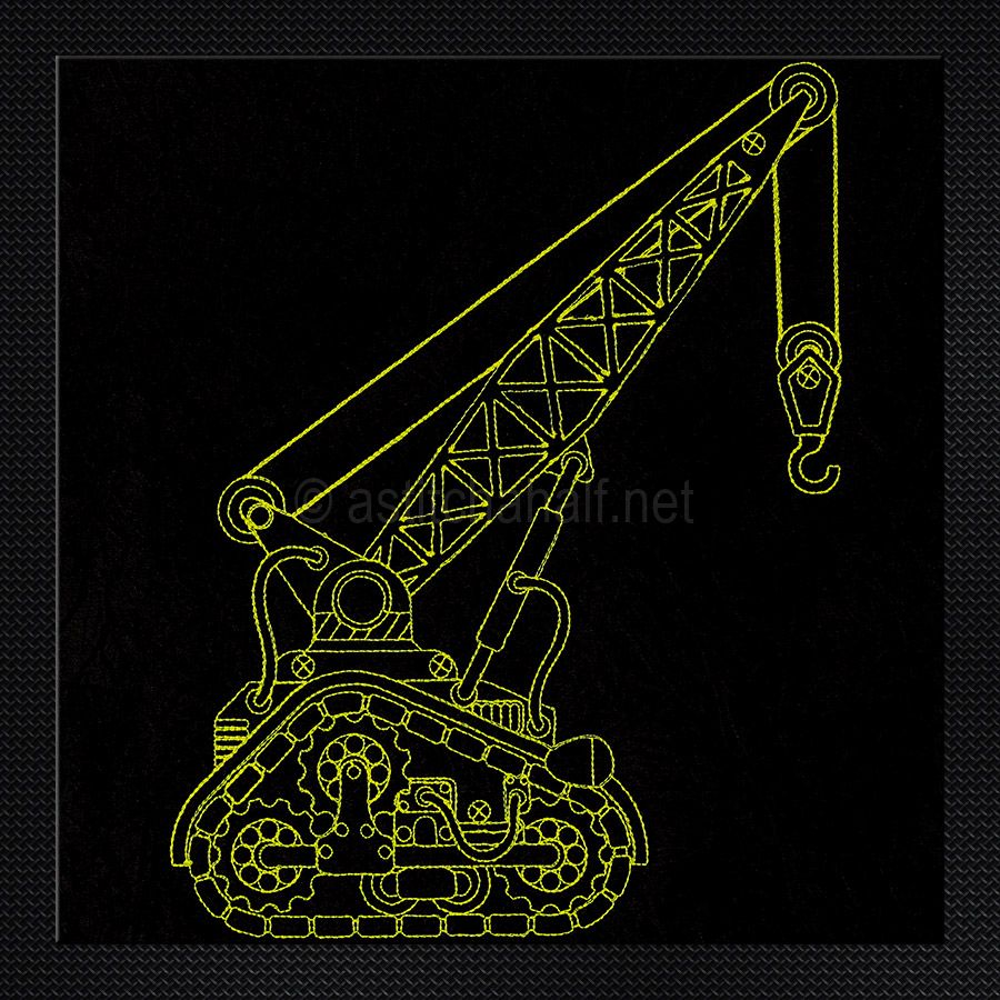 Mighty Machine in Stitches Crane