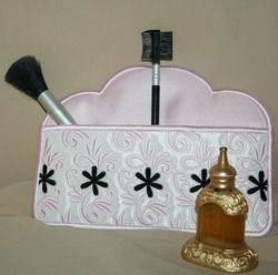 Touch of French Cosmetic Case - aStitch aHalf