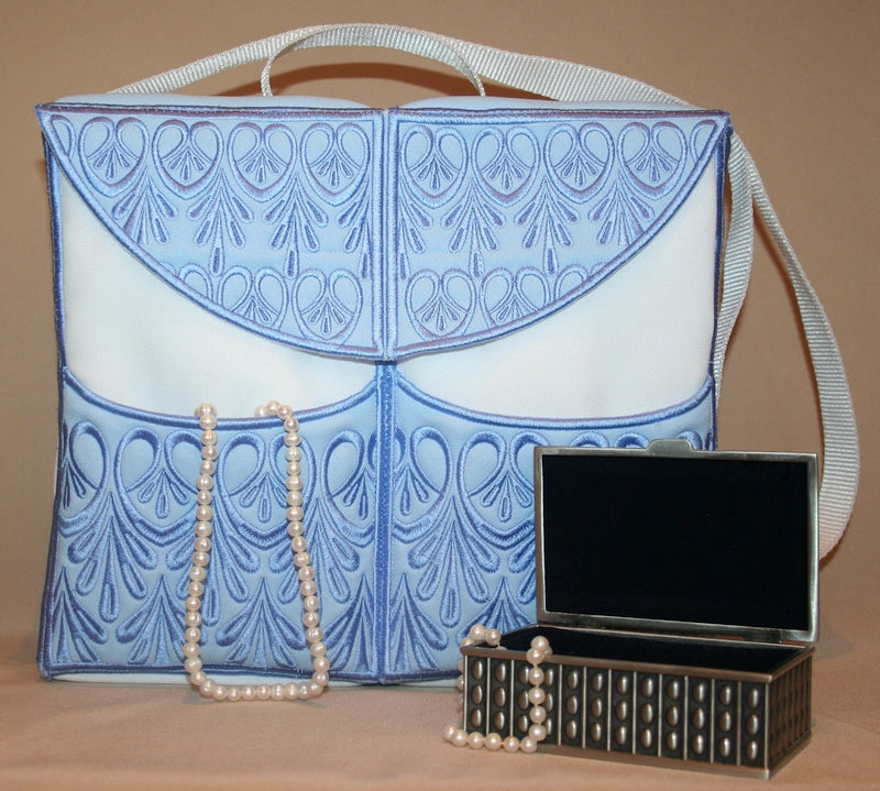 Hearts Tote On the Go - a-stitch-a-half