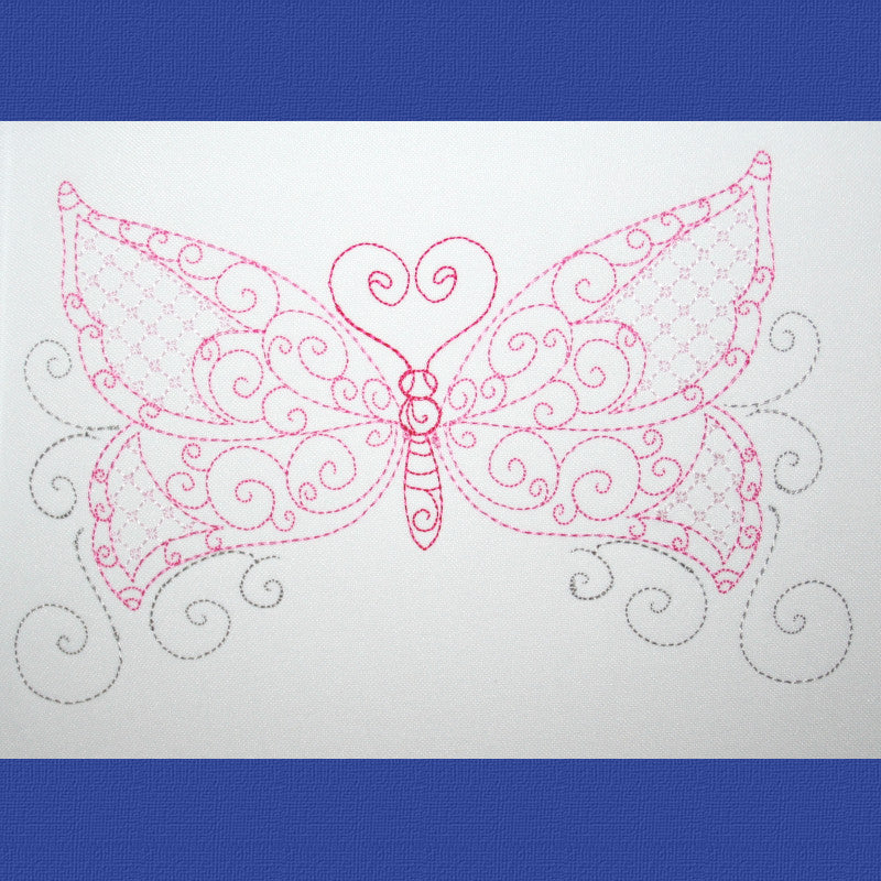 Soft and Lacy Wings - a-stitch-a-half