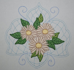 Quilt with Daisies Combo - a-stitch-a-half