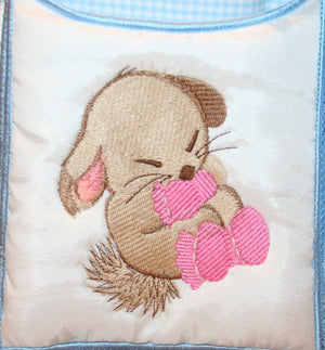 Tote Baby Bunny - a-stitch-a-half