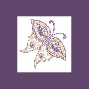 Butterfly Paisley - aStitch aHalf