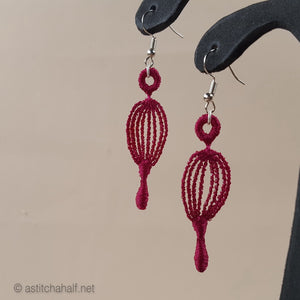 Super Variety Freestanding Lace Earrings Combo - a-stitch-a-half