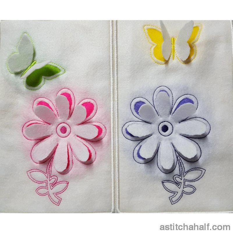 3D Happy Spring Tote - aStitch aHalf