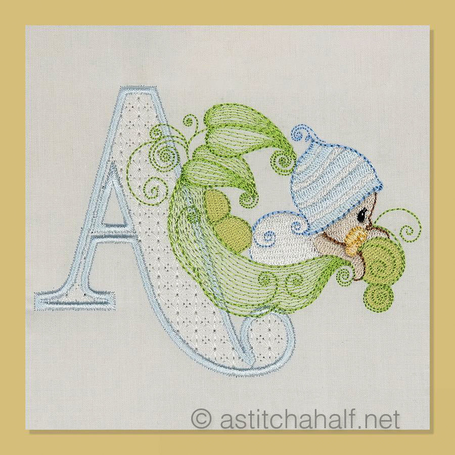 Dreamland Monogram Letter A