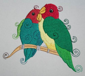 Love Birds Combo - aStitch aHalf