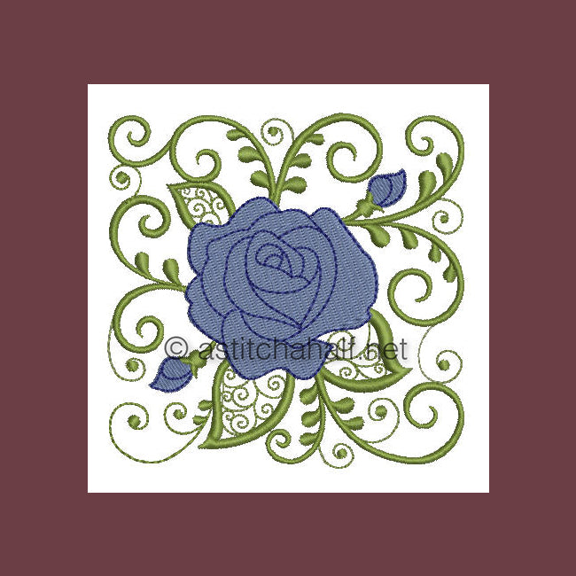 New Rose - aStitch aHalf