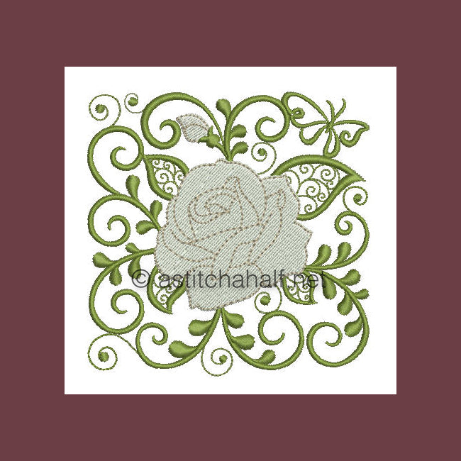 Rose Edinburgh - aStitch aHalf