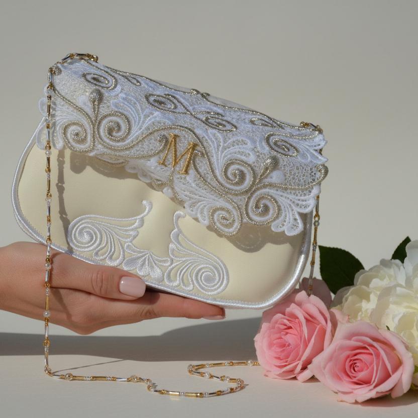 Monogram Clutch Purse - a-stitch-a-half