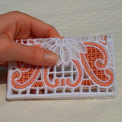 Bridal Tissue Pockets - a-stitch-a-half