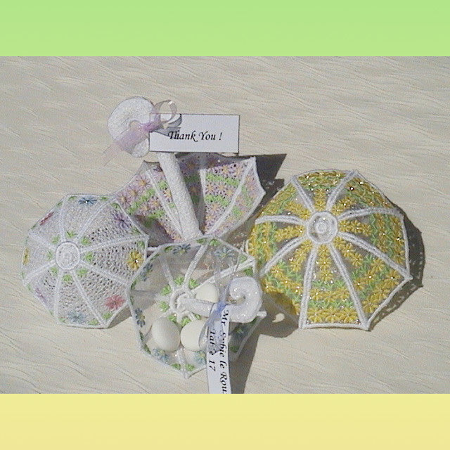Umbrella Spring Favor - a-stitch-a-half