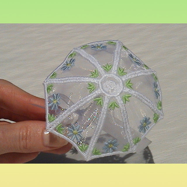 Umbrella Spring Favor - a-stitch-a-half