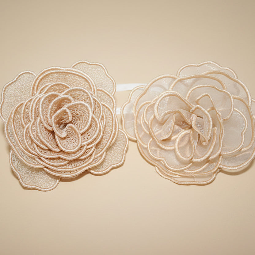 3D Silk Roses