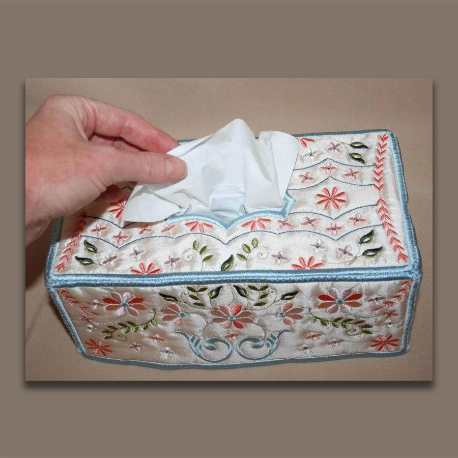 Signature Tissue Box Cover