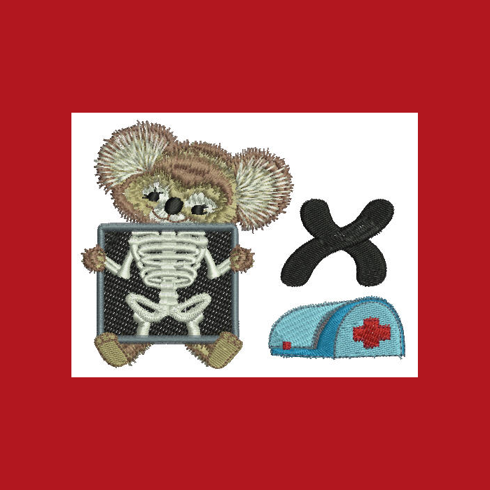 Fuzzy Xx - a-stitch-a-half