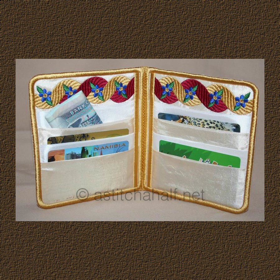 Royal Wallet 05 - aStitch aHalf