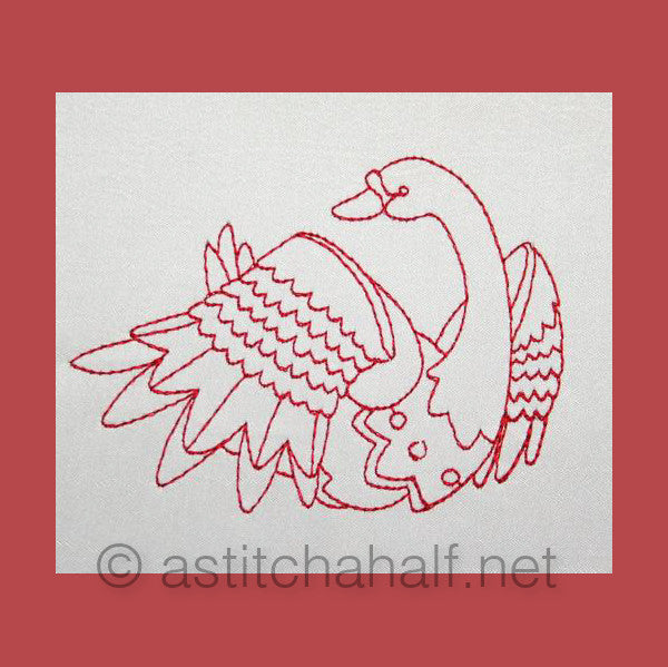 Swan Song Redwork Combo