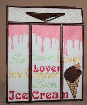 Ice Cream Tote Bag - a-stitch-a-half