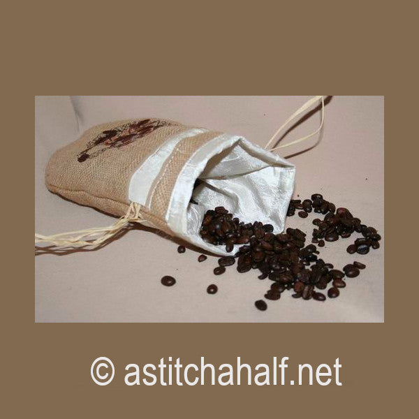 Drawstring Coffee Bag 06